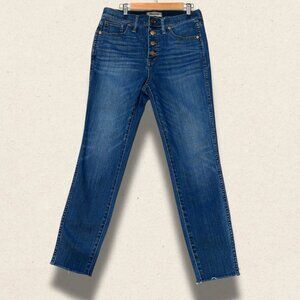 Madewell High Rise Skinny Crop Jeans Size 29